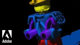 Photoshop - 3D Menu - Unify Scene for 3D Printing