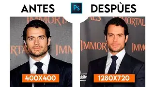Como Mejorar la Calidad de una imagen🔥 (resolucion) en Photoshop ✅ Tutorial