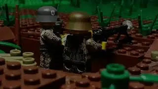 LEGO D-Day WW2 Battle of Caen Night Raid