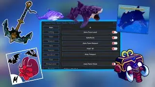 Blox Fruit Script Keyless | Auto Farm, Auto Terror Sharks, Leviathan, Auto Sea events | Vector Hub 🔥