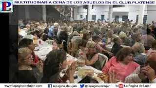 MULTITUDINARIA CENA DE LOS ABUELOS EN EL CLUB PLATENSE