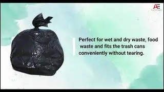 Our Garbage Bags Are Multifunctional use; ideal for office, hotels, household use, parties.