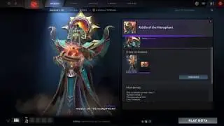 Dota 2: Oracle - Riddle of the Hierophant Cache Set Preview