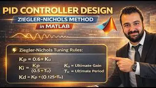 PID Controller Design with Ziegler Nichols Method Open & Closed Loop in MATLAB