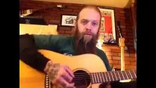 Johnny Cash "Further on up the Road" cover by Scott Paul Graham