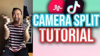 TIKTOK SPLIT CAMERA TREND TUTORIAL! 