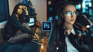 Pro Blue and Gold Color Grading Effect in Photoshop + FREE Photoshop Action