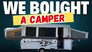 Our first camper. We bought a Rockwood HW277