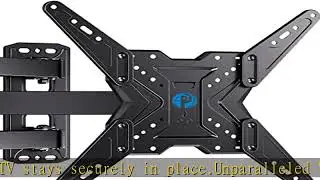 Pipishell TV Wall Mount for Most 26-60 inch TVs, Full Motion TV Mount with Swivel, Tilt, Extension,