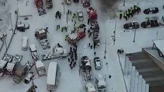 Aerial View of Rideau Sussex Ottawa 2022-02-18 5h06pm