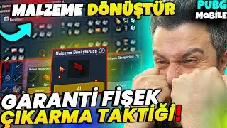 MALZEME DÖNÜŞTÜRÜCÜ İLE İŞARET FİŞEĞİ ÇIKARMA TAKTİĞİ😱 KANCA ÇIKARMA TAKTİĞİ KAÇIRMA!! | PUBG MOBİLE