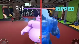 I spent 1 week in Roblox gym league!