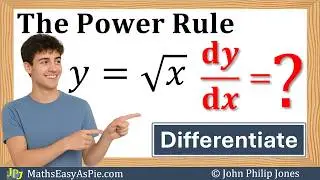 Differentiate the square root of x
