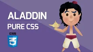 Drawing Aladdin with CSS Vanilla - high speed coding