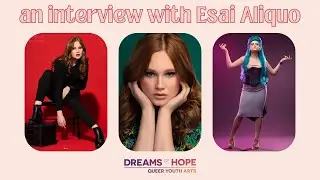 Interview with Esai Aliquo - 17 years old - young trans jazz singer, drag artist, actress