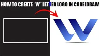 How To Create W Letter Logo In CorelDraw|Corel Draw Tutorial|Future Academy|#logodesign