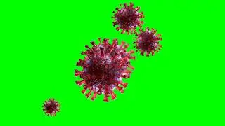 green screen corona virus