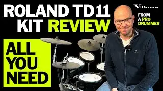 Roland TD11 - IT’S GOOD ENOUGH! V-Drums electric drum kit review and discussion.