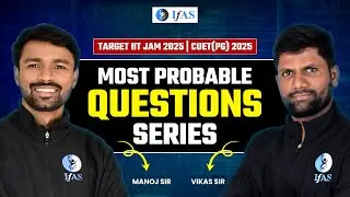 TARGET IIT JAM MATHEMATICS 2025 | MOST PROBABLE QUATIONS ON REAL ANALYSIS | IFAS