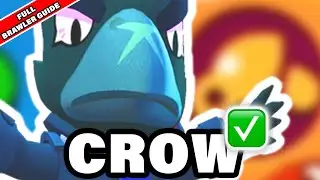 GEWINNEN MIT CROW IN BRAWL STARS - FULL BRAWLER GUIDE ᴴᴰ🔥