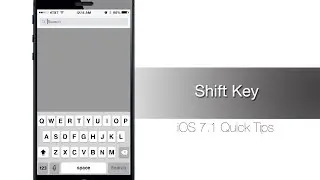 iOS 7.1 Keyboard: Here's how to tell if Shift, Caps Lock is on or off - iPhone Hacks