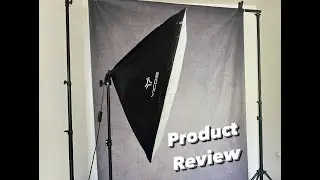 In Hand Review of YICOE Softbox Lighting Kit Photography Photo Studio Equipment