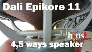 Dali Epikore 11 with four 8-inch Woofer,  floorstanding loudspeaker for 2023