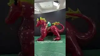 Giant Transparents Dragon Toy