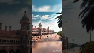 Chennai central images generated by ai #chennai #chennaicentral #madras #tamilnadu