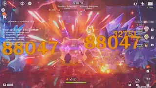 Clearing Abyss 4.0 with C1 Lyney and C6 Wanderer is such a breeze!