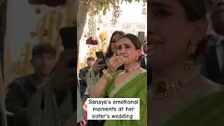 Sanaya Malhotra's sister weddings sneek peek 