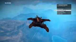 Just Cause 3 Longest Wingsuit Flight