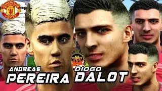 Andreas Pereira ✪ Diogo Dalot ✪ Face [Pes2013]  By ZorraZFaces