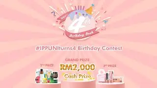 IPPUNI 4th BIRTHDAY CONTEST🎂🥳