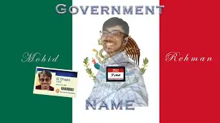 Government Name - Mohid Rehman