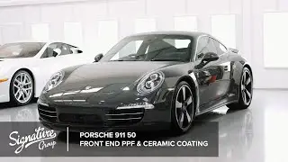 Porsche 911 50 | Front End Paint Protection Film & Ceramic Coating