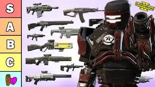 Ranking the BEST and WORST Primary Weapons vs the Cyborgs in Helldivers 2