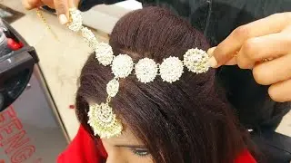 bridal hairstyle मैं शीशफूल कैसे लगाएं और कैसे करें ब्राइडल हेयर स्टाइल बहुत आसानी से