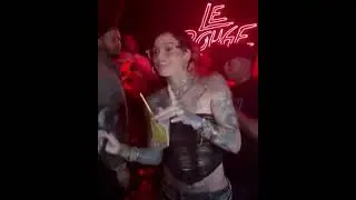 @kehlani dancing last night at the “crash” listening party in Paris! 🩶