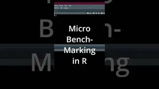 Micro Benchmark in R