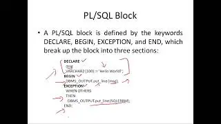 Pl/SQL Session 1 - Introduction , Anonymous block, Procedures, Conditional and Case Statements