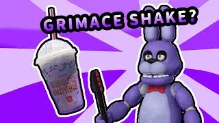 Bonnie Tries The Grimace Shake!