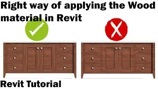 Revit Tutorial - Right way to Apply the Wood Material