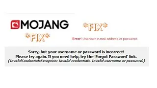*Fix* Can't Login To Minecraft Client/Mojang Website 