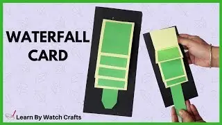 Make Awesome WaterFall Card at Home | Learn By Watch