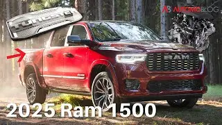 2025 Ram 1500: NEW Hurricane Engines, Three Axle Ratio Options, Luxurious Tungsten Model & More
