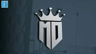 M D Logo Desing Pixellab | How To Make Professional Logo | How To Create Logo《vandy graphics 》