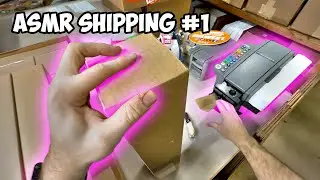 Satisfying Sign Shipping ASMR: Tapping, Crinkling, and Wrapping Sounds for Stress Relief & Relaxing