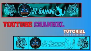 How To Make Professional YouTube Banner On Channel Art kaise banayePixellab@LahiruLakshan9