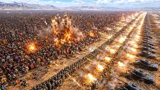 CAN 60,000 U.S ARMY STOP 6 MILLION VIKINGS - Ultimate Epic Battle Simulator 2